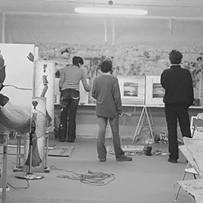 fot. Ausschnitt aus unserem Atelier. Die Arbeit läuft!