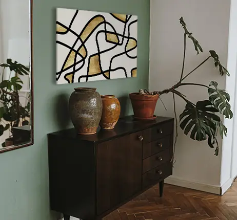 obrazy mid century